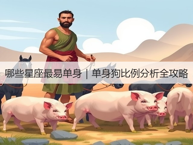 哪些星座最易单身|单身狗比例分析全攻略(图2) 哪些星座最易单身|单身狗比例分析全攻略(图2)