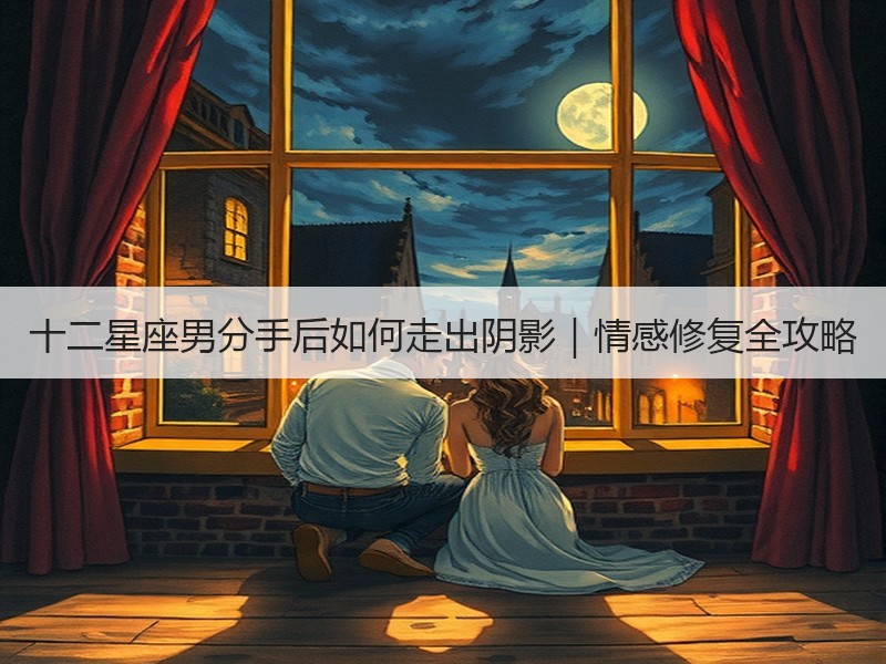 十二星座男分手后如何走出阴影｜情感修复全攻略