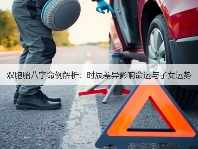 双胞胎八字命例解析：时辰差异影响命运与子女运势(图2)