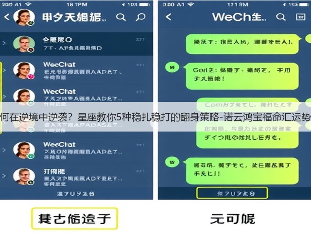 如何在逆境中逆袭？星座教你5种稳扎稳打的翻身策略-诺云鸿宝福命汇运势网(图2)