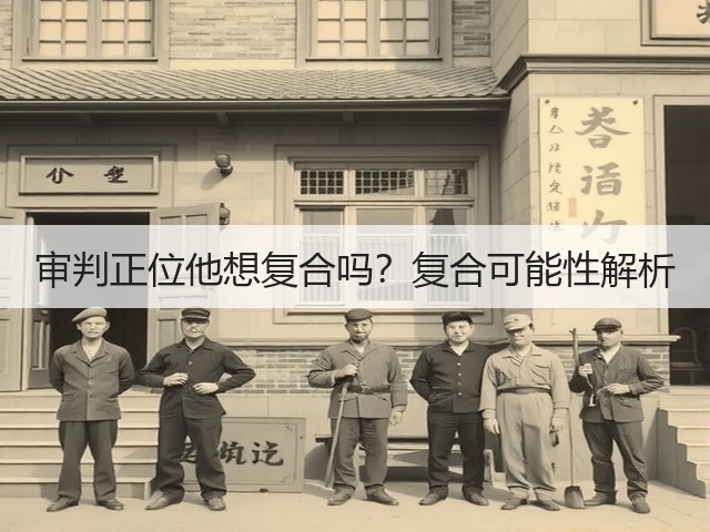 审判正位他想复合吗？复合可能性解析(图2)