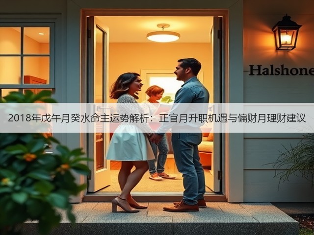2018年戊午月癸水命主运势解析：正官月升职机遇与偏财月理财建议(图1)