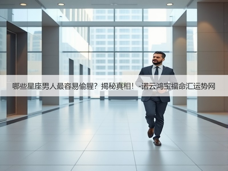 哪些星座男人最容易偷腥？揭秘真相！-诺云鸿宝福命汇运势网