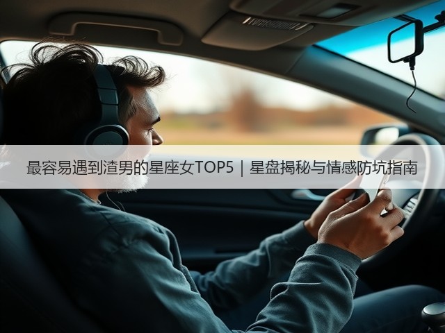 最容易遇到渣男的星座女TOP5｜星盘揭秘与情感防坑指南(图2)