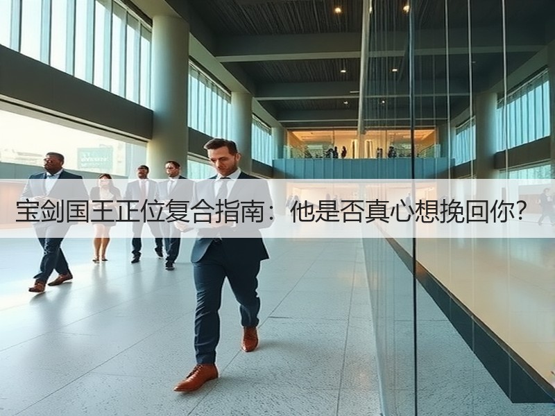 宝剑国王正位复合指南：他是否真心想挽回你？