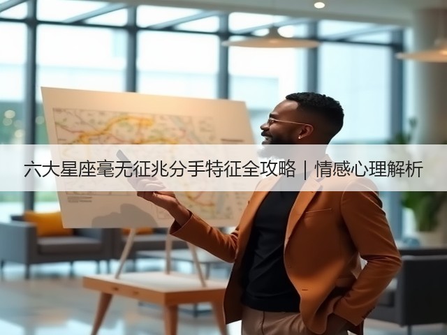 六大星座毫无征兆分手特征全攻略｜情感心理解析(图1)