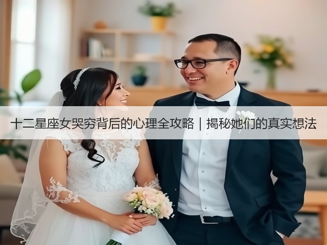 十二星座女哭穷背后的心理全攻略|揭秘她们的真实想法(图2) 十二星座女哭穷背后的心理全攻略|揭秘她们的真实想法(图2)