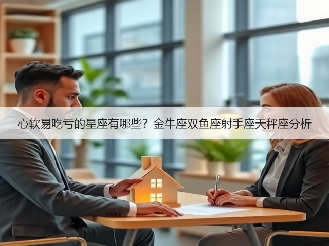 心软易吃亏的星座有哪些?金牛座双鱼座射手座天秤座分析(图2) 心软易吃亏的星座有哪些?金牛座双鱼座射手座天秤座分析(图2)