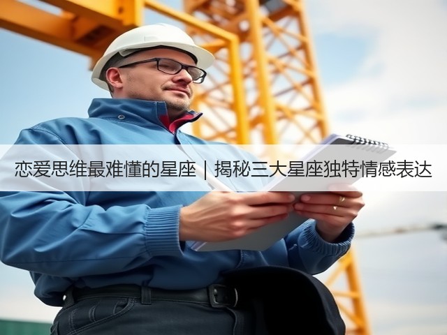 恋爱思维最难懂的星座|揭秘三大星座独特情感表达(图2) 恋爱思维最难懂的星座|揭秘三大星座独特情感表达(图2)