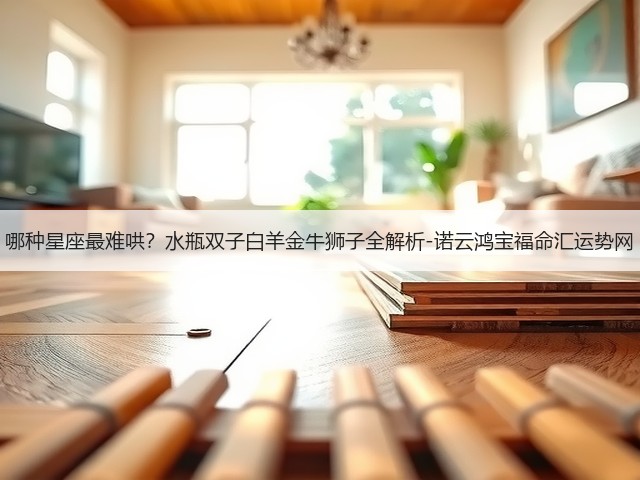 哪种星座最难哄?水瓶双子白羊金牛狮子全解析-诺云鸿宝福命汇运势网(图2) 哪种星座最难哄?水瓶双子白羊金牛狮子全解析-诺云鸿宝福命汇运势网(图2)