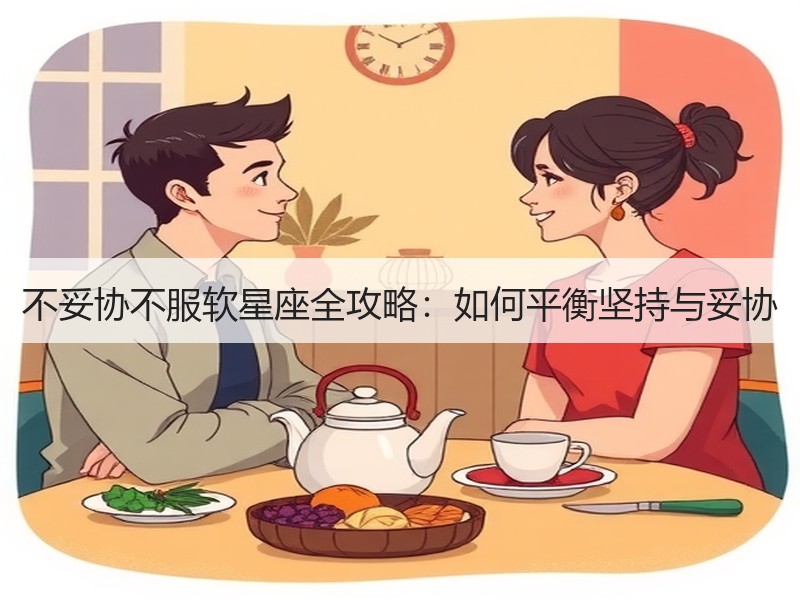 不妥协不服软星座全攻略：如何平衡坚持与妥协