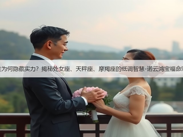 善良女生为何隐藏实力？揭秘处女座、天秤座、摩羯座的低调智慧-诺云鸿宝福命汇运势网(图3)