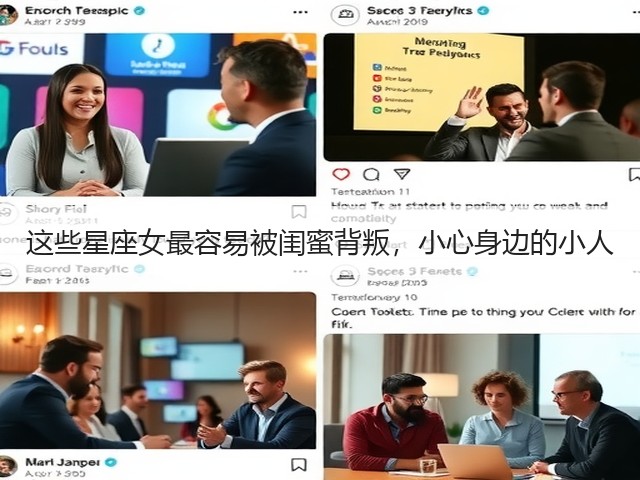 这些星座女最容易被闺蜜背叛，小心身边的小人(图3)