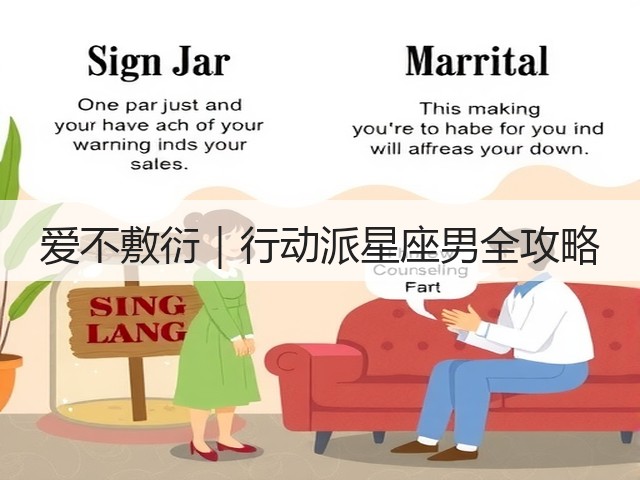 爱不敷衍｜行动派星座男全攻略(图3)