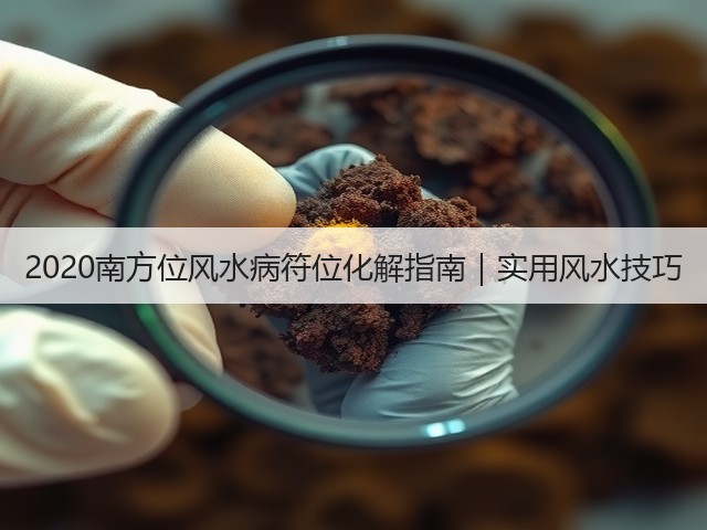 2020南方位风水病符位化解指南｜实用风水技巧(图2)
