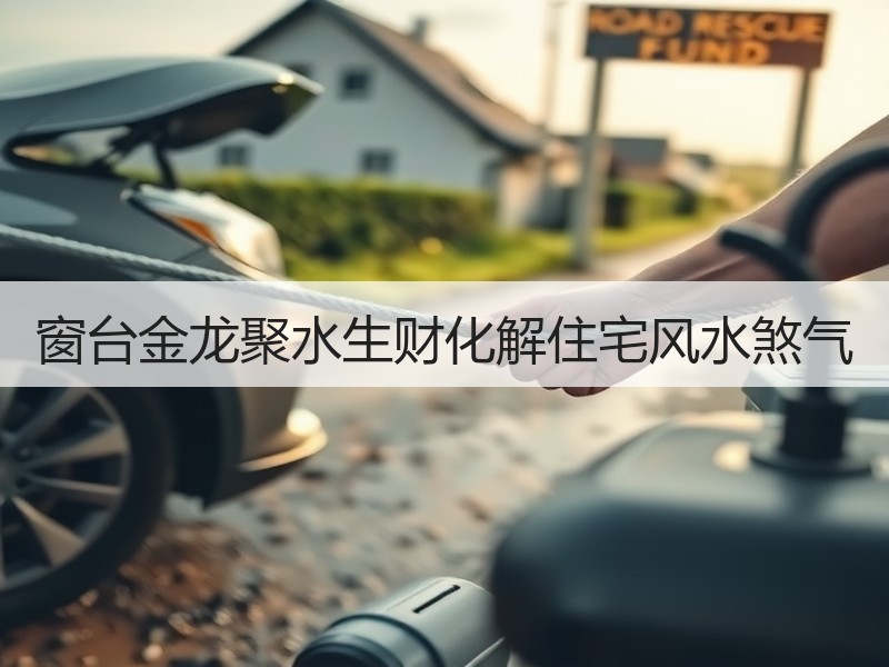 窗台金龙聚水生财化解住宅风水煞气