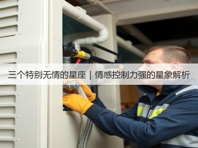 三个特别无情的星座|情感控制力强的星象解析(图1) 三个特别无情的星座|情感控制力强的星象解析(图1)