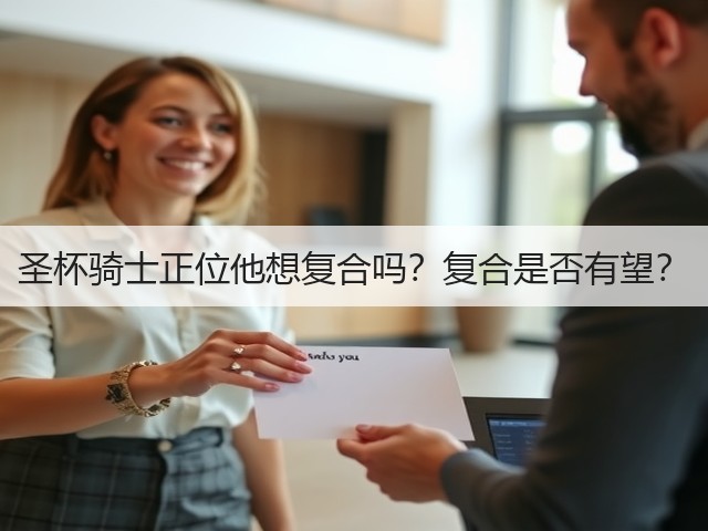 圣杯骑士正位他想复合吗？复合是否有望？(图3)