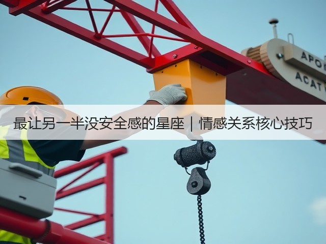 最让另一半没安全感的星座|情感关系核心技巧(图1) 最让另一半没安全感的星座|情感关系核心技巧(图1)