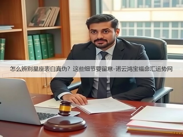 怎么辨别星座表白真伪？这些细节要留意-诺云鸿宝福命汇运势网(图2)