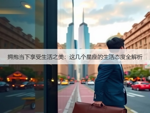 拥抱当下享受生活之美:这几个星座的生活态度全解析(图3) 拥抱当下享受生活之美:这几个星座的生活态度全解析(图3)