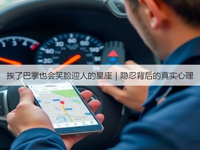 挨了巴掌也会笑脸迎人的星座|隐忍背后的真实心理(图3) 挨了巴掌也会笑脸迎人的星座|隐忍背后的真实心理(图3)