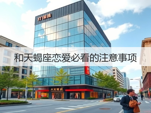 和天蝎座恋爱必看的注意事项(图1) 和天蝎座恋爱必看的注意事项(图1)