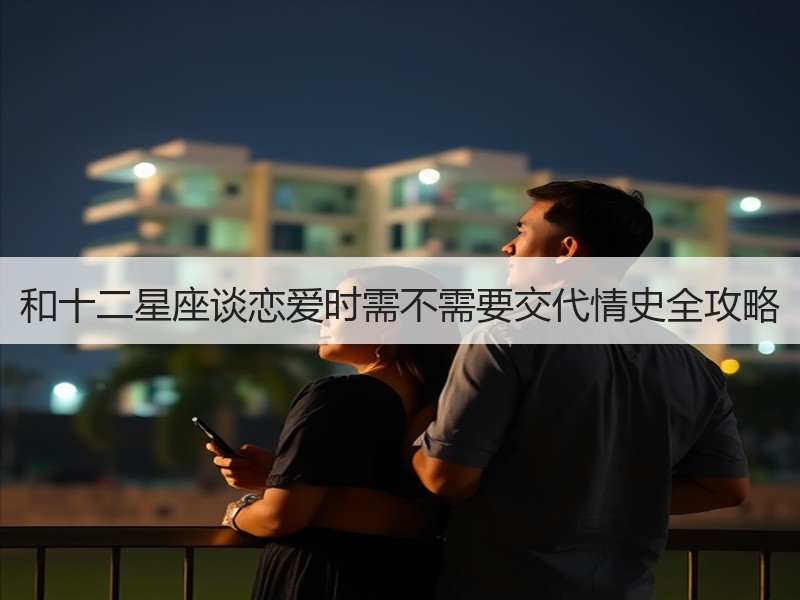 和十二星座谈恋爱时需不需要交代情史全攻略