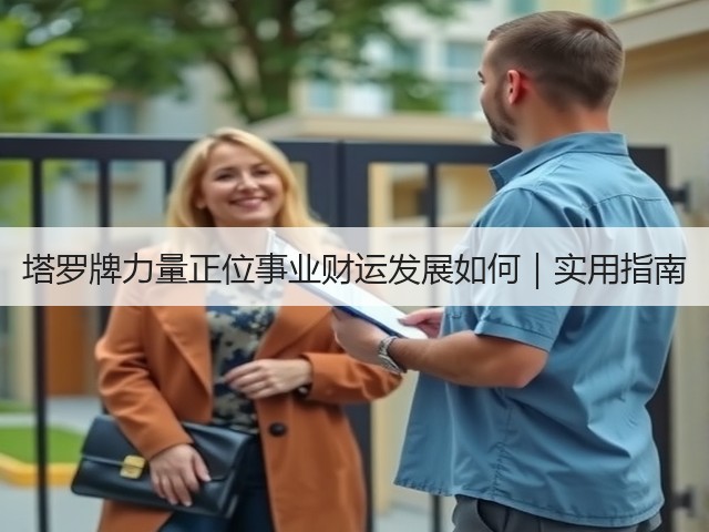 塔罗牌力量正位事业财运发展如何｜实用指南(图2)