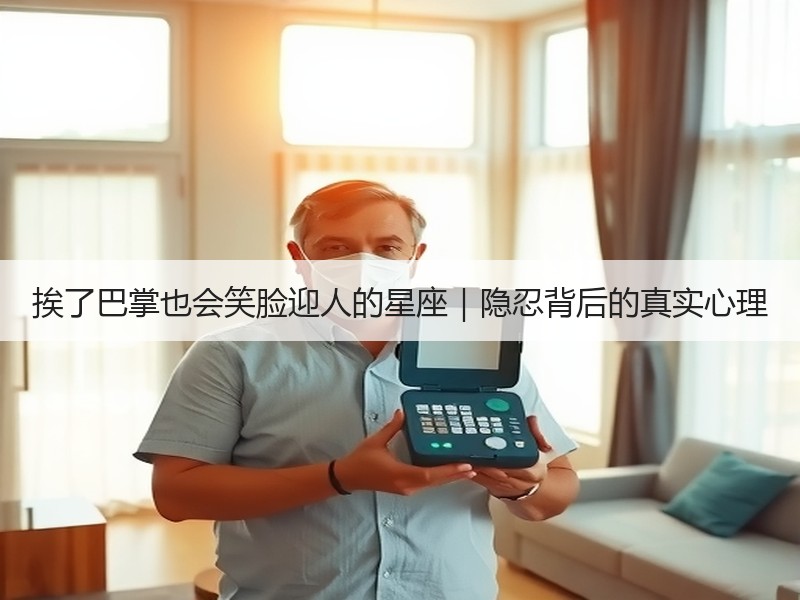 挨了巴掌也会笑脸迎人的星座｜隐忍背后的真实心理