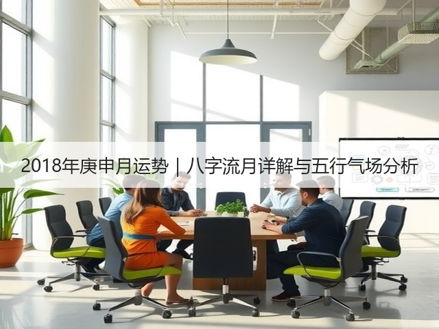 2018年庚申月运势|八字流月详解与五行气场分析(图1) 2018年庚申月运势|八字流月详解与五行气场分析(图1)