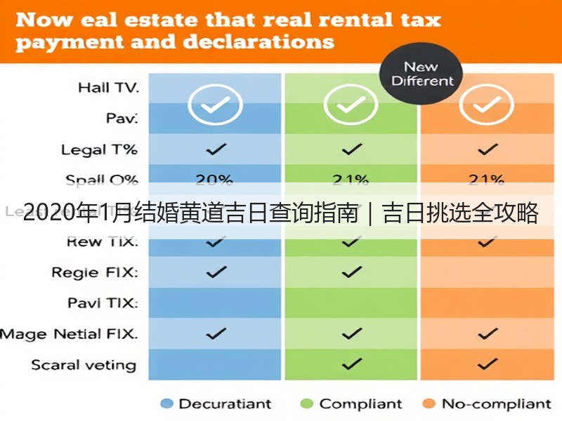 2020年1月结婚黄道吉日查询指南｜吉日挑选全攻略