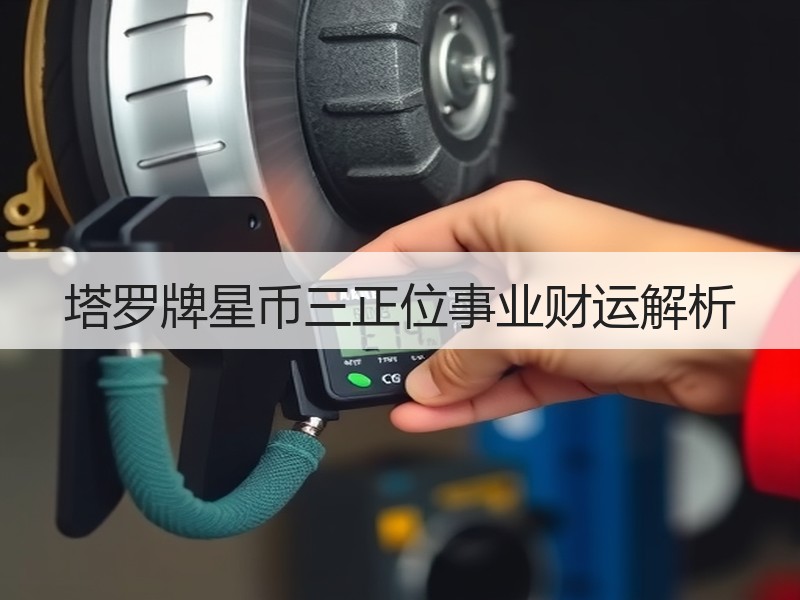 塔罗牌星币三正位事业财运解析