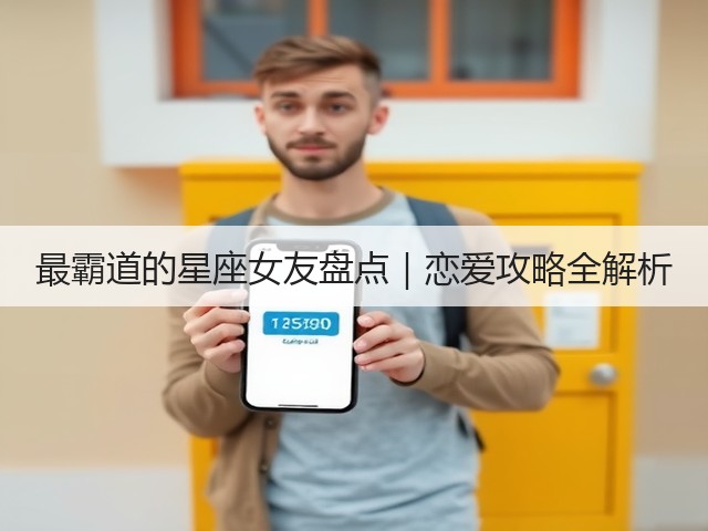 最霸道的星座女友盘点|恋爱攻略全解析(图3) 最霸道的星座女友盘点|恋爱攻略全解析(图3)