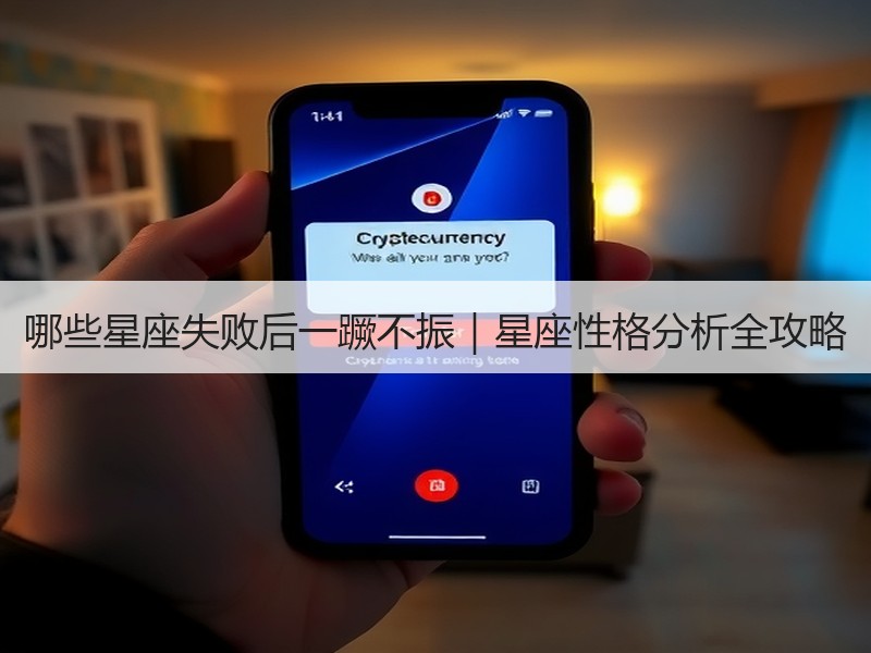 哪些星座失败后一蹶不振｜星座性格分析全攻略
