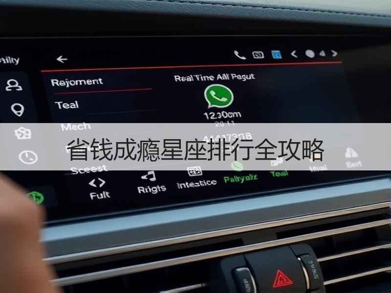 省钱成瘾星座排行全攻略