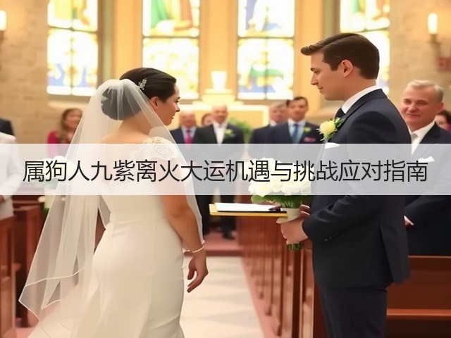 属狗人九紫离火大运机遇与挑战应对指南(图1) 属狗人九紫离火大运机遇与挑战应对指南(图1)