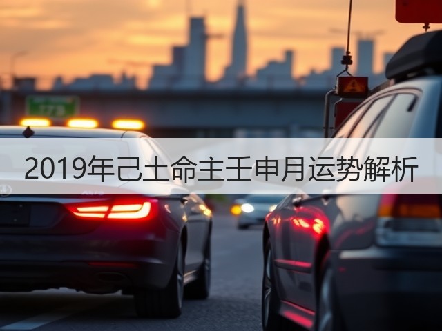 2019年己土命主壬申月运势解析(图2)
