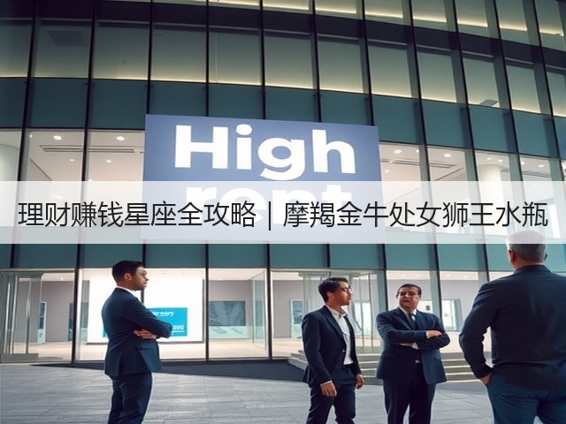 理财赚钱星座全攻略|摩羯金牛处女狮王水瓶(图2) 理财赚钱星座全攻略|摩羯金牛处女狮王水瓶(图2)