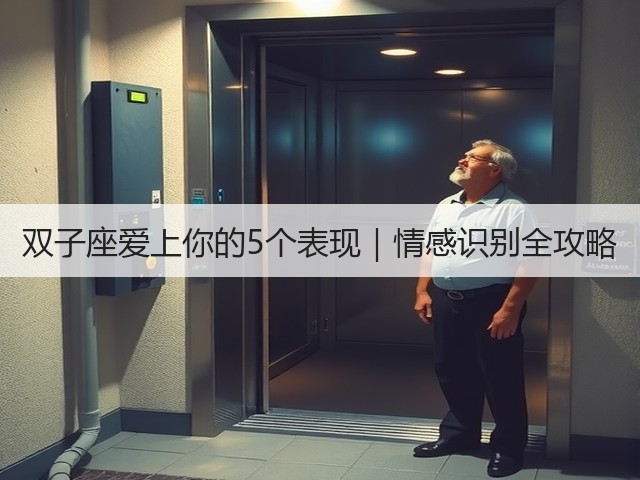 双子座爱上你的5个表现|情感识别全攻略(图1) 双子座爱上你的5个表现|情感识别全攻略(图1)
