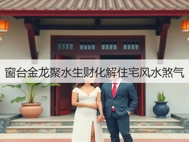 窗台金龙聚水生财化解住宅风水煞气(图1)