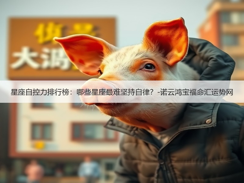 星座自控力排行榜：哪些星座最难坚持自律？-诺云鸿宝福命汇运势网
