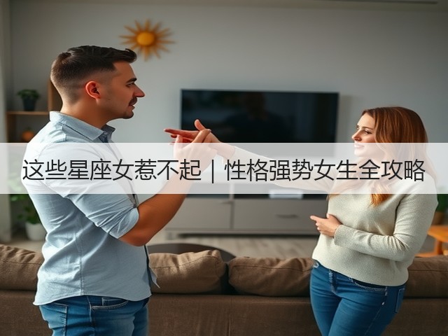 这些星座女惹不起|性格强势女生全攻略(图3) 这些星座女惹不起|性格强势女生全攻略(图3)