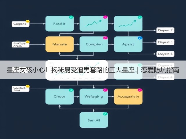 星座女孩小心！揭秘易受渣男套路的三大星座｜恋爱防坑指南(图3)