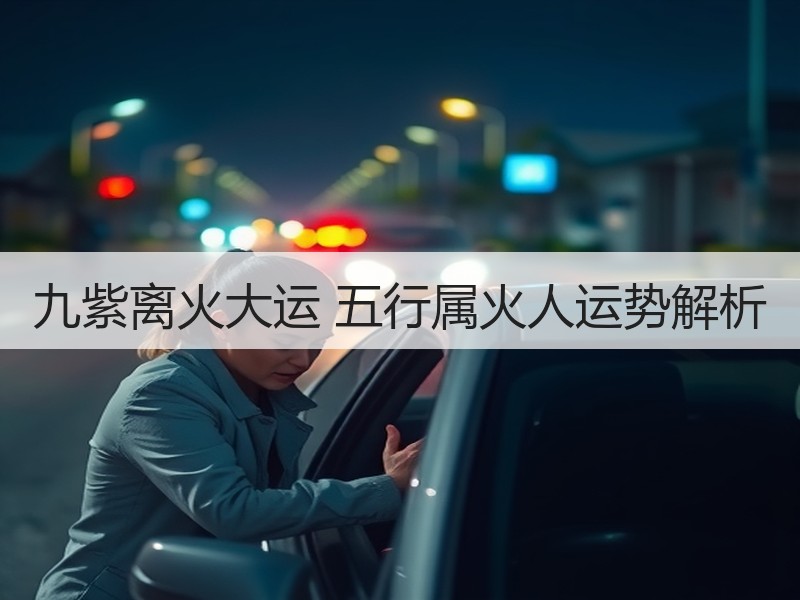 九紫离火大运 五行属火人运势解析