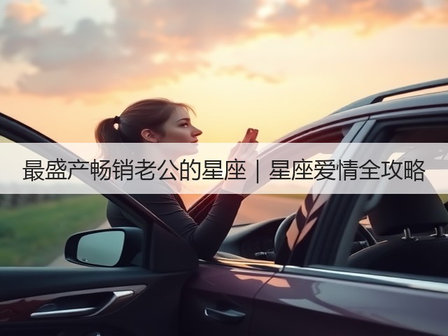最盛产畅销老公的星座|星座爱情全攻略(图2) 最盛产畅销老公的星座|星座爱情全攻略(图2)
