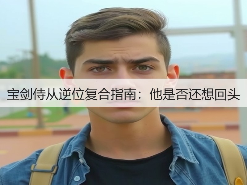 宝剑侍从逆位复合指南：他是否还想回头
