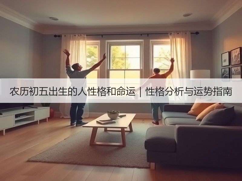 农历初五出生的人性格和命运｜性格分析与运势指南