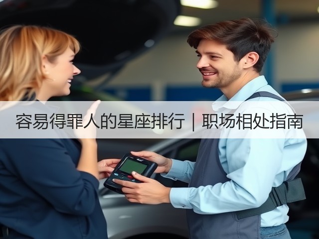 容易得罪人的星座排行|职场相处指南(图1) 容易得罪人的星座排行|职场相处指南(图1)
