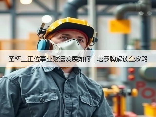 圣杯三正位事业财运发展如何｜塔罗牌解读全攻略(图2)